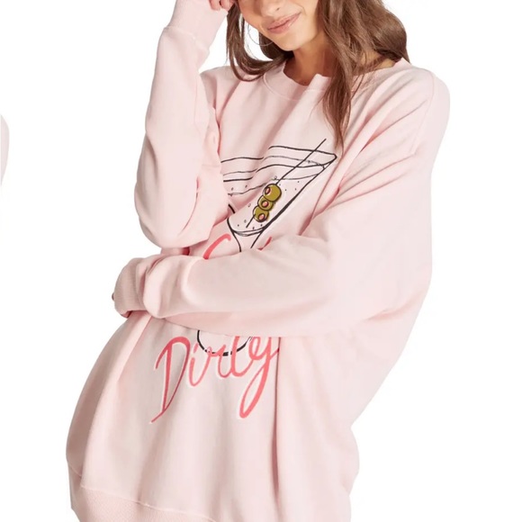 NWOT Wildfox Extra Dirty Roadtrip Pullover Sweatshirt - S - Picture 3 of 5